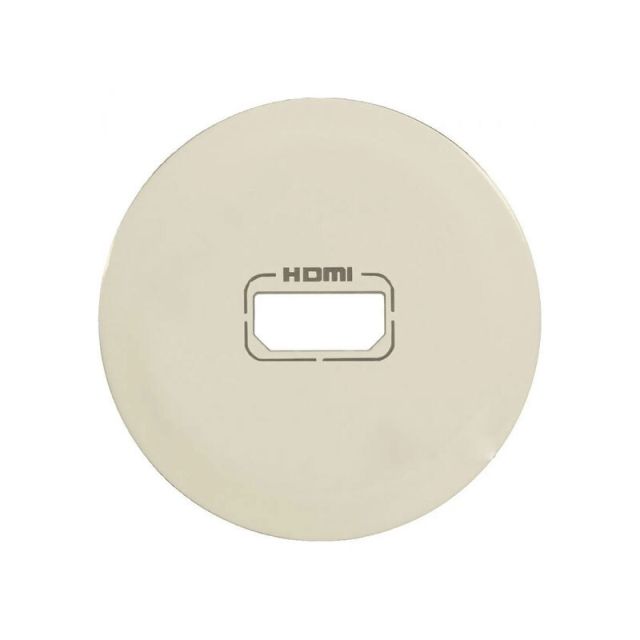 Celiane HDMI Socket Plate 1 Module Ivory 66288
