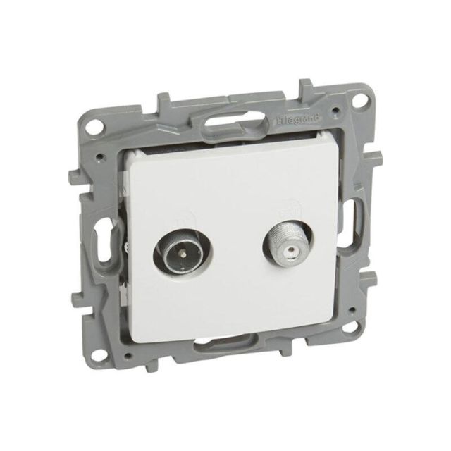 Niloe Socket TV/SAT Indermediate Recessed White 664557