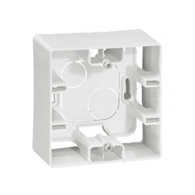 Niloe Κουτί 1 Θέσης Επίτοιχο Λευκό 664798