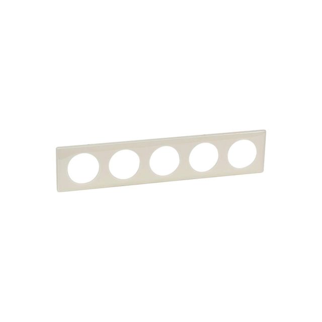 Celiane Frame 5 Gang Ivory 66625