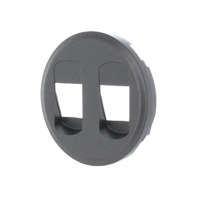 Celiane Loudspeaker Plate 2 Gangs Graphite 67814