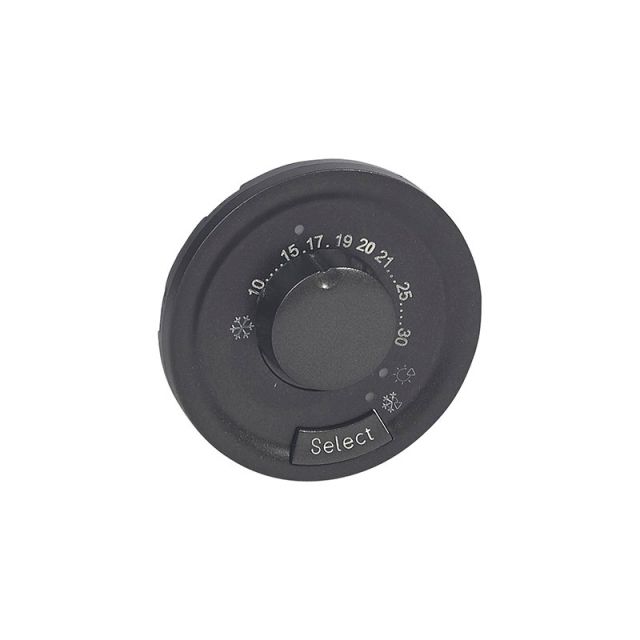 Celiane Plate Thermostat Graphite 067980