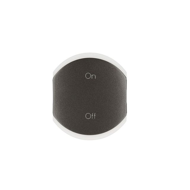 Celiane Plate On-Off 2 Modules Graphite 067988