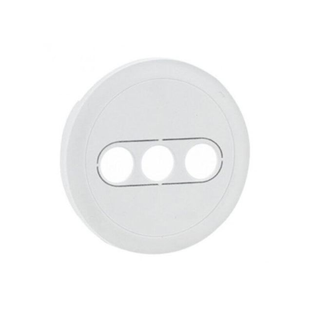 Celiane Socket Plate Audio/Video White 68213