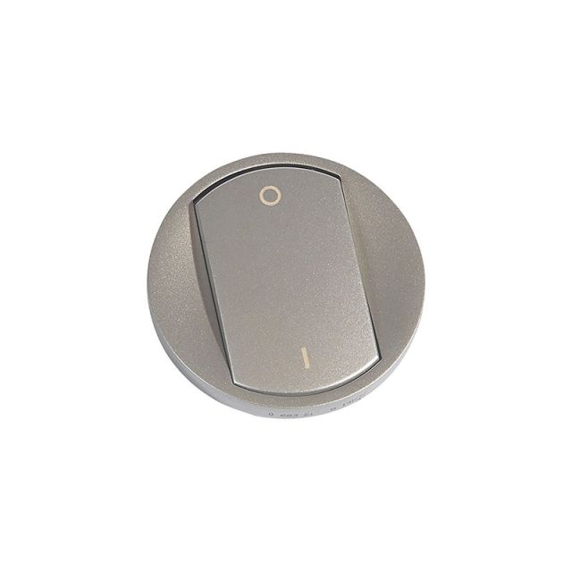 Celiane Plate Bipolar Switch Titanium 068321