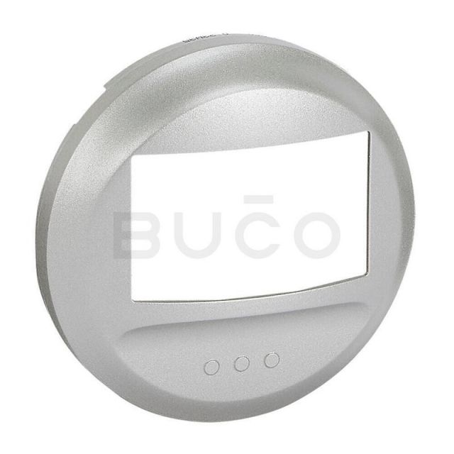 Celiane Movement Sensor Plate Eco On/Off Led Titanium 068326A