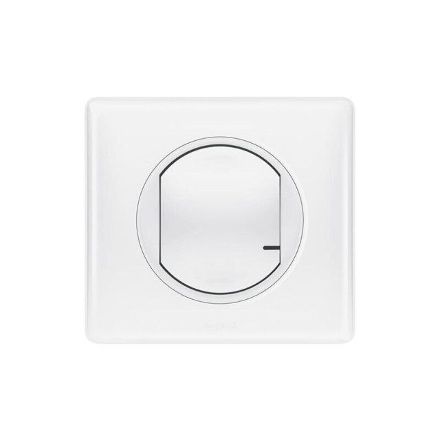 Celiane Plate On-Off 2 Gangs Titanium SCS 68385