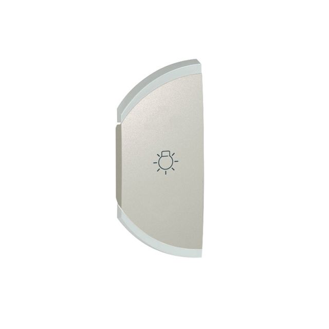 Celiane Πλακίδιο Φωτισμού 1 Στοιχείο Αριστερά Τιτάνιο 068448