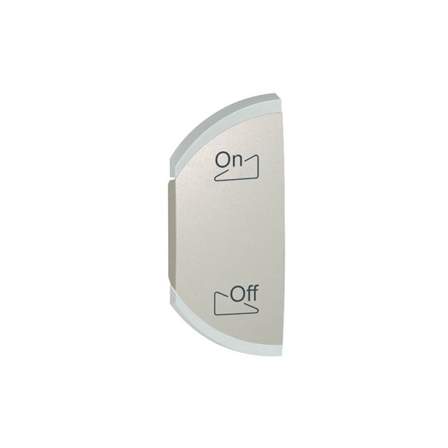 Celiane Plate Met 1 Module Left Titanium 068450