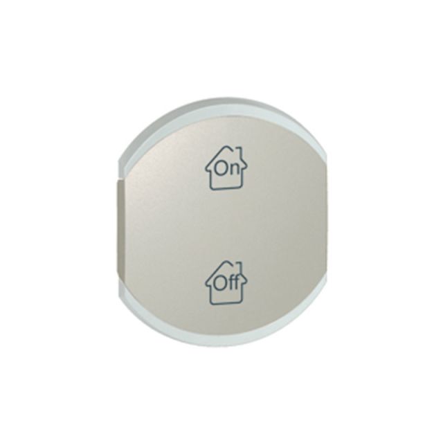Celiane Plate On-Off Gen 2 Modules Titanium 068458