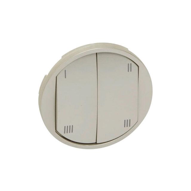 Celiane Switch Plate 4 Scenarios Titanium 68496