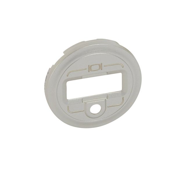 Celiane Plate Socket Video HD15+Jack Titanium 068519