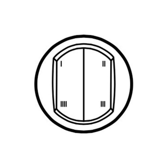 Celiane Zigbee Dimmer Plate Titanium 68593