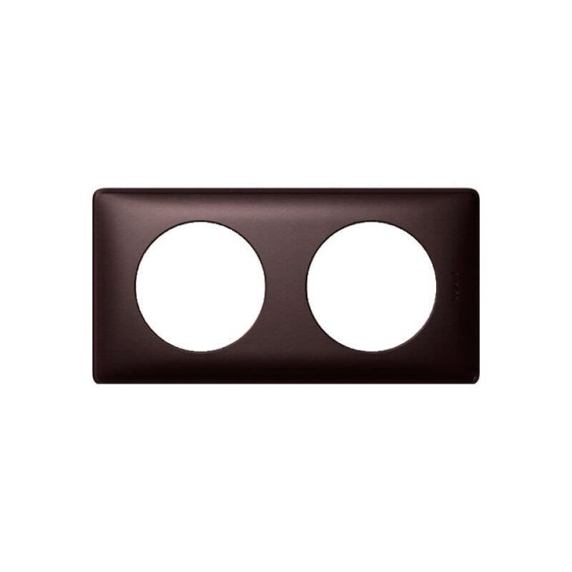 Celiane Frame 2 Gangs Anodized Graphite 68932