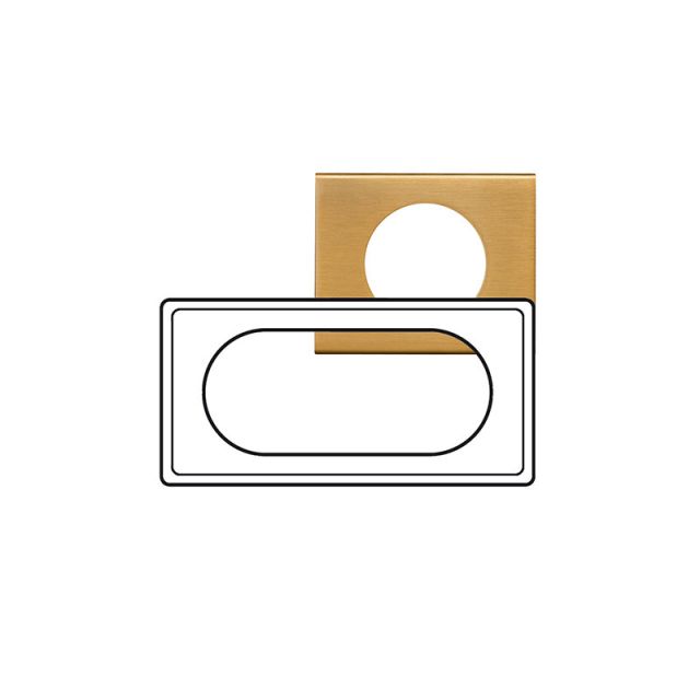 Celiane Frame 4-5 Modules Gold Mat 069135