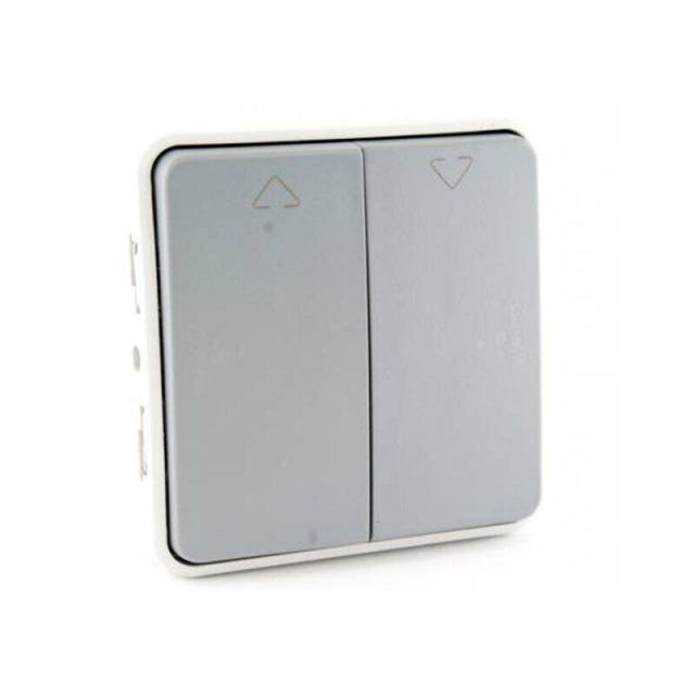 Plexo IP 55 Διακόπτης Ρολών Γκρί 069538