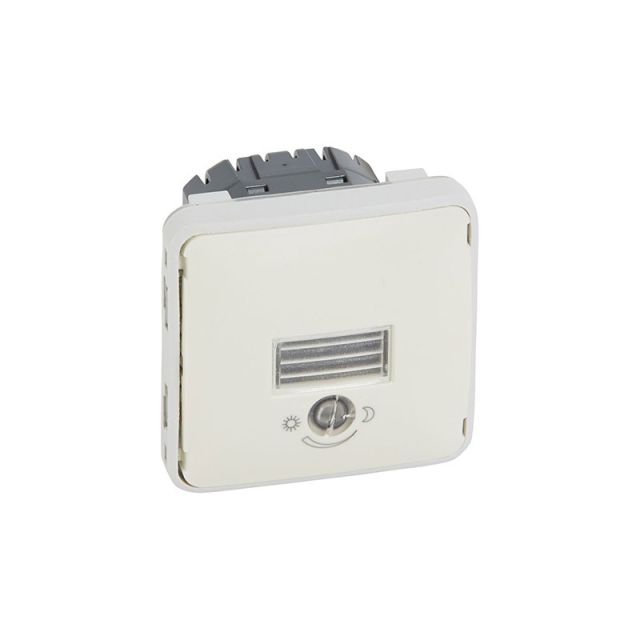 Plexo IP55 Switch Mechanism with Photocell White 069617