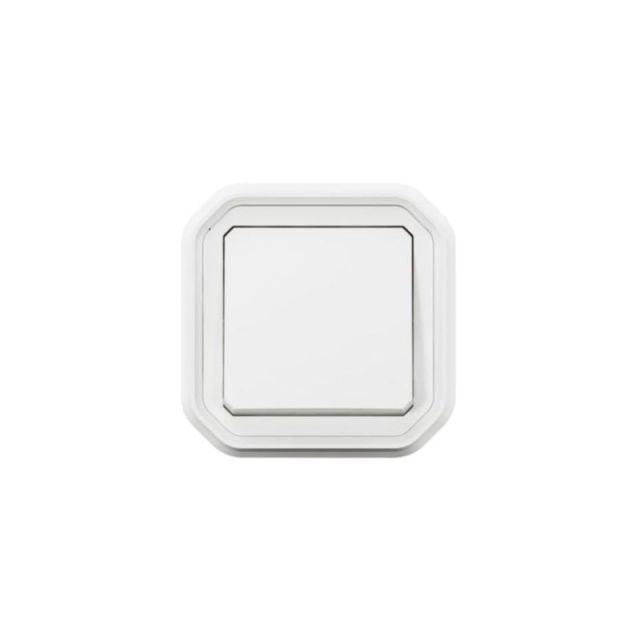 Plexo N IP 55 Πλήρης Διακόπτης Απλός Αλέ-Ρετούρ Λευκό 069751L