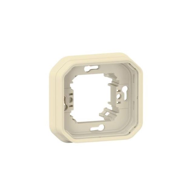 Plexo N IP 55 Πλαίσιο 1 Θέσης-Στήριξη Με Βίδες Ivory 069890L