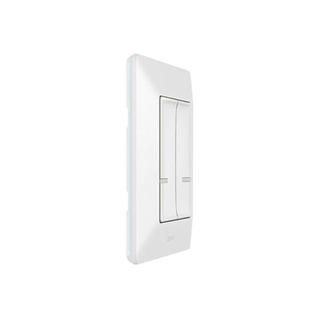 Valena Life Netatmo Wireless Switch 2 Gangs Recessed White 752187