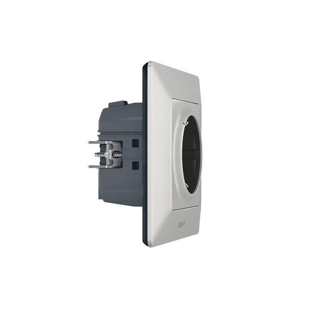 Valena Life Netatmo Connected Socket Recessed Aluminium 752394