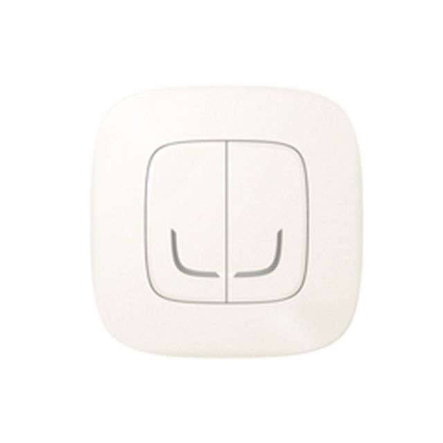 Valena Allure Netatmo Διακόπτης Συνδεδεμένος Διπλός με Ουδέτερο Pearl 752988