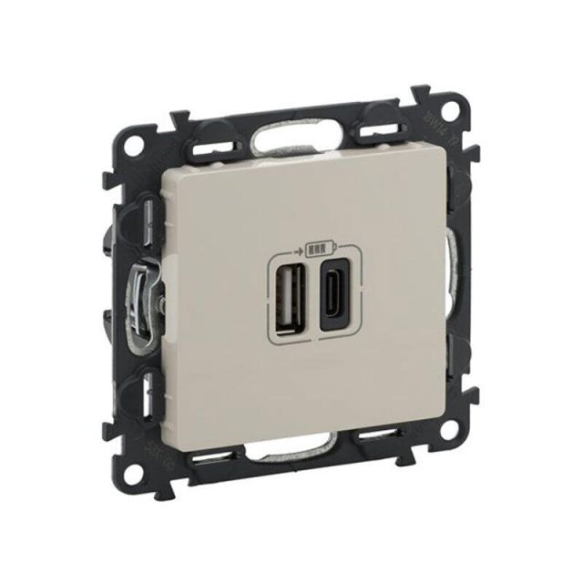 Valena Life  2XUSB Charging Socket Ivory 753206