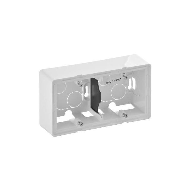 Valena Life Κουτί 2 Θέσεων Επίτοιχος Λευκό 754192