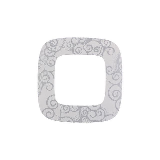 Valena Allure Frame 1 Gang Νarcis Chrome 754341