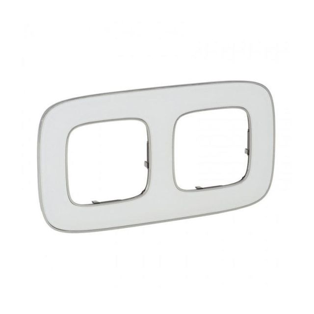 Valena Allure Frame 2 Gangs White Mirror 754422