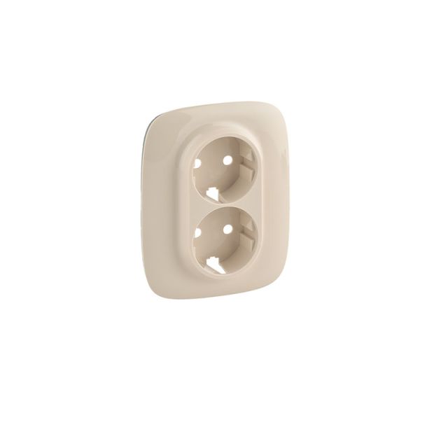 Valena Allure Plate 2Χ2P-F Ivory 754956