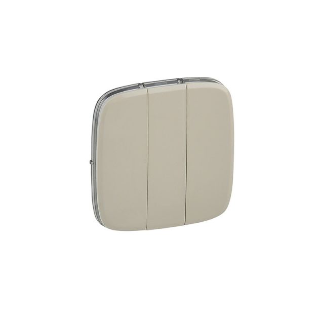 Valena Allure Switch Plate 3 Pole Ivory 755036
