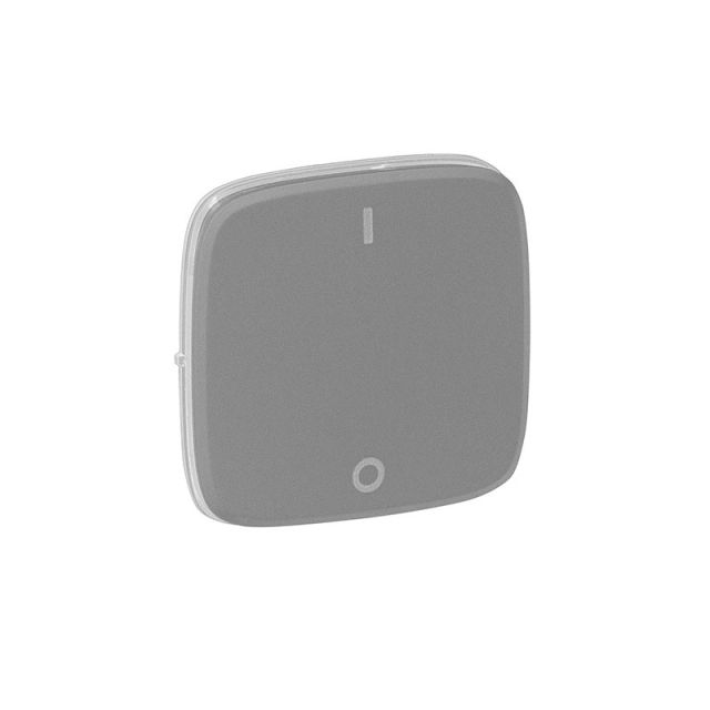 Valena Allure Bipolar Switch Plate Aluminium 755127
