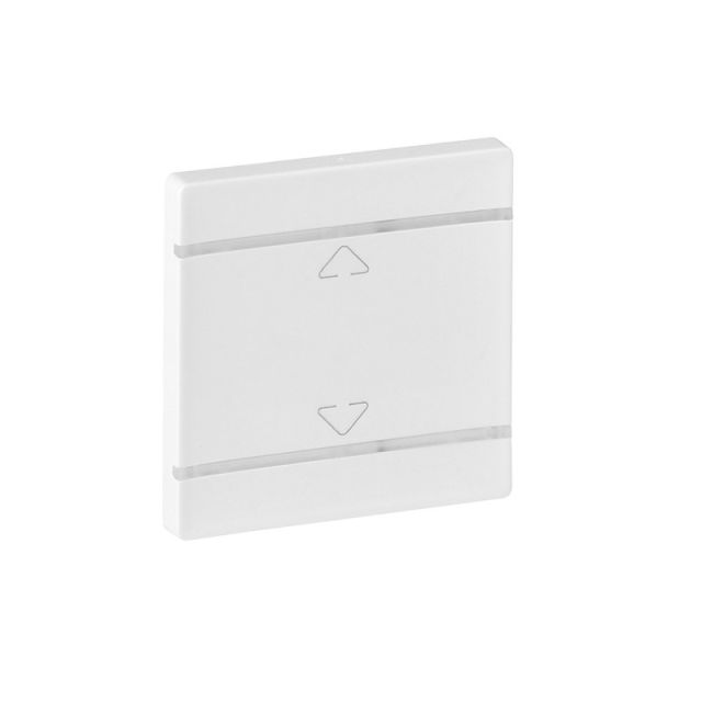 Valena Life Plate Top-Bottom 2 Modules White 755310