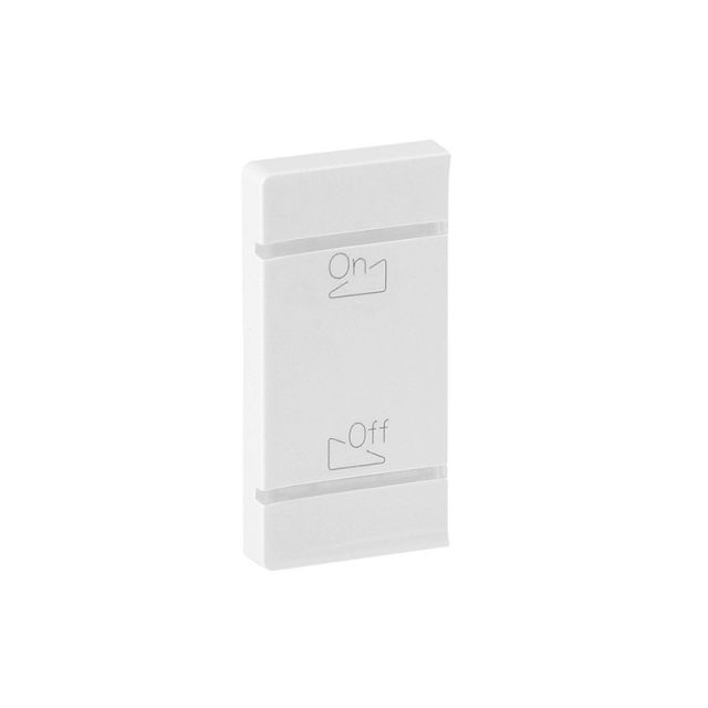 Valena Life Plate Light-Sound Left 1 Module White 755313