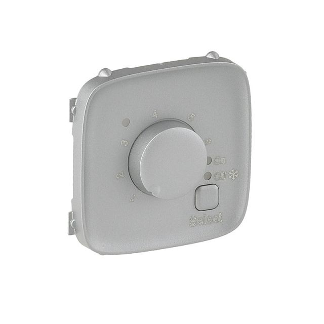 Valena Allure Underfloor Thermostat Plate Aluminium 755327
