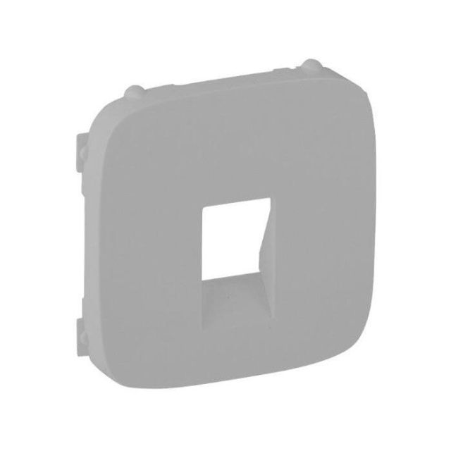 Valena Allure Plate Speaker Socket Aluminium 755367
