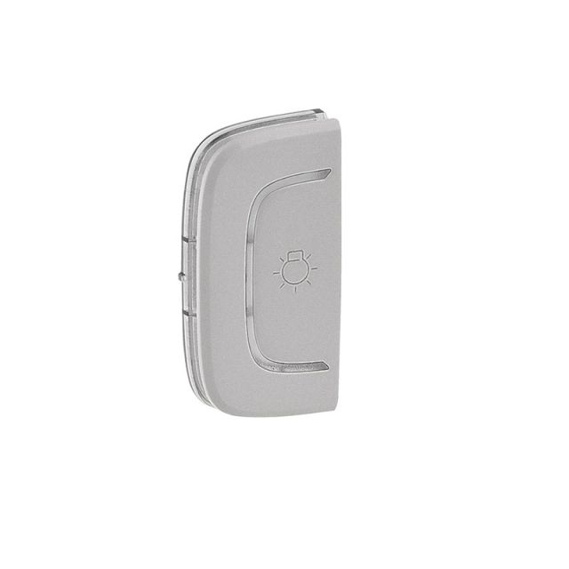 Valena Allure Plate Light Left 1 Module Aluminium 755530