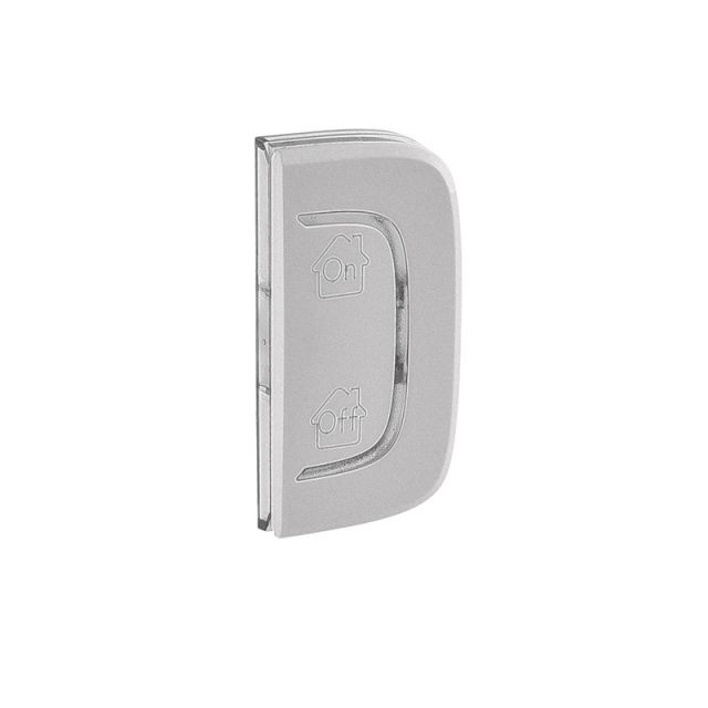 Valena Allure Plate On/Off Gen Right 1 Module Aluminium 755538