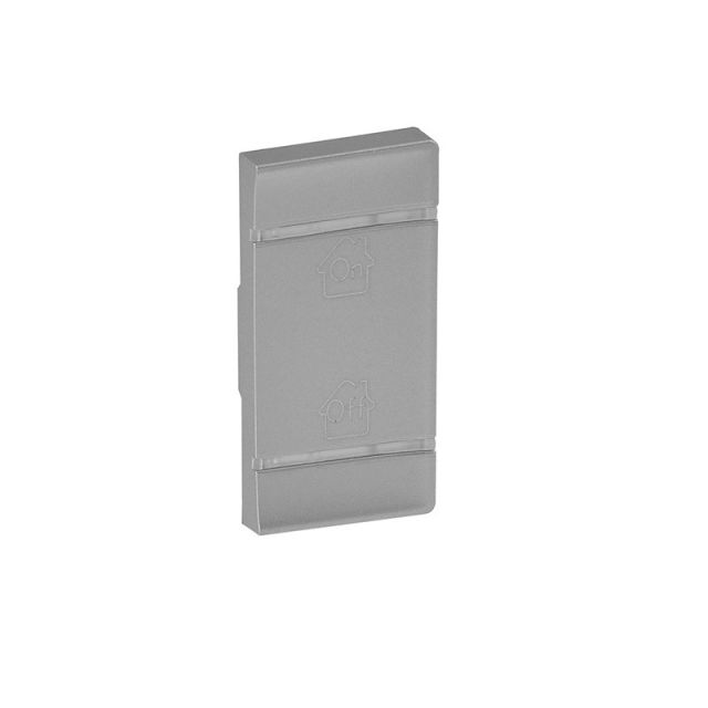 Valena Life Plate On/Off Gen Right 1 Module Aluminium 755557