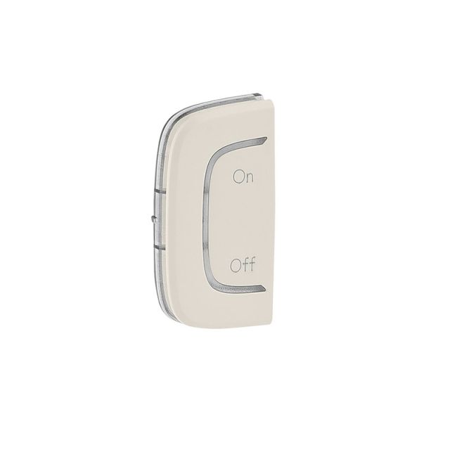 Valena Allure Plate On/Off Left 1 Module Ivory 755559