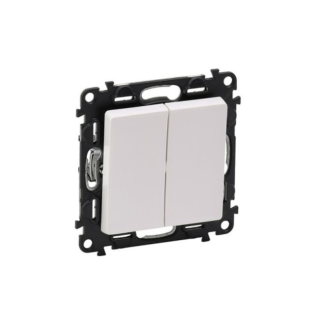 Valena Life Double Switch A-R White 755622
