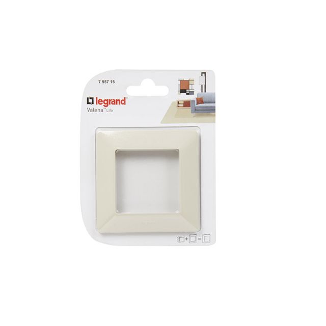 Valena Life Frame 1 Gang Ivory 755715
