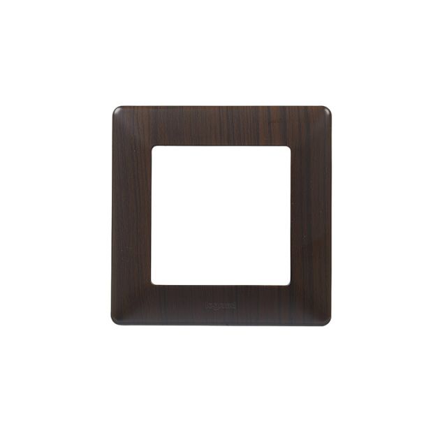 Valena Life Frame 1 Gang Dark Wood 755722