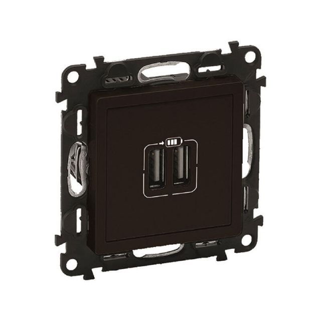 Valena Life 2XUSB  Charging Socket Black 756312