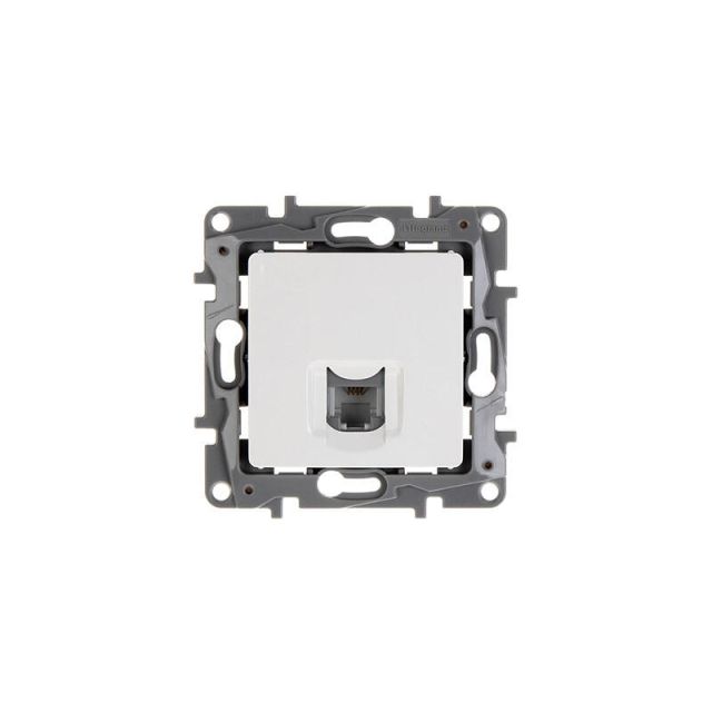 Niloe Socket Telephone RJ11 Recessed White 764569