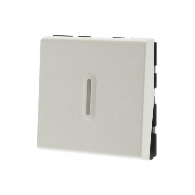 Mosaic Switch A/R With Indication Recessed White 077012