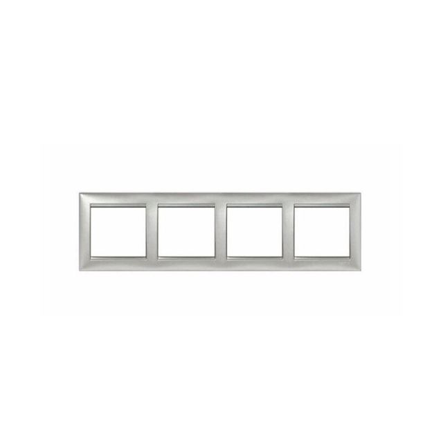 Valena Frame 4 Gangs Horizontal Graphite 770164