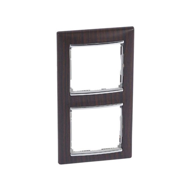 Valena Frame 2 Gangs Vertical Wenge Decor/Silver 770376