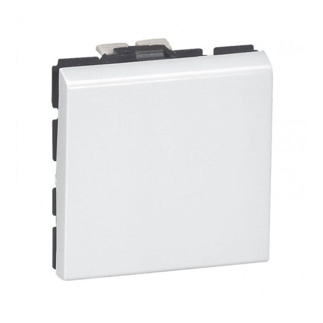 Mosaic Push Button Recessed White 077040